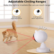 Automatic Cat Laser Toys, Interactive Laser Cat Toys for Indoor Cats/Kitty/Dogs, Cat Laser Toy 