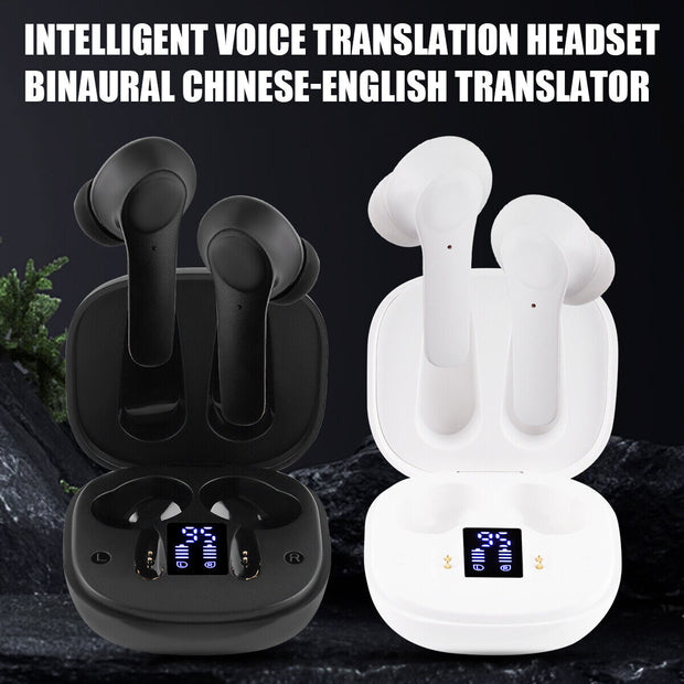 Translator Earbuds 144 Languages Real Time Online Offline Translation Earphones