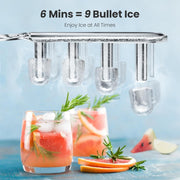 26Lbs/24H Ice Makers Countertop with Self-Cleaning 9 Ice Cubes Ready in 6 Mins