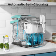 26Lbs/24H Ice Makers Countertop with Self-Cleaning 9 Ice Cubes Ready in 6 Mins